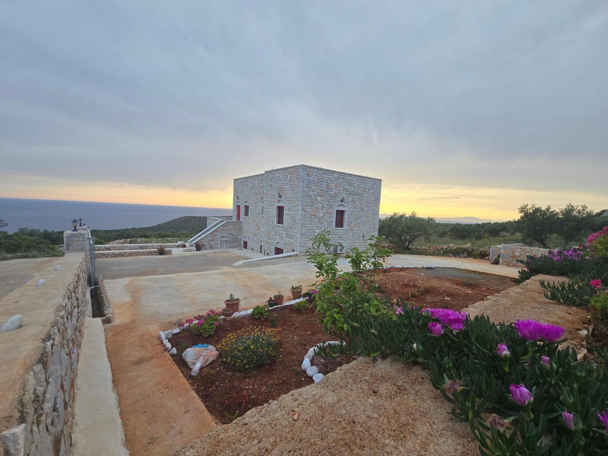 Pírgos Dhiroú Sugar Stone House 2 아파트 외부 사진